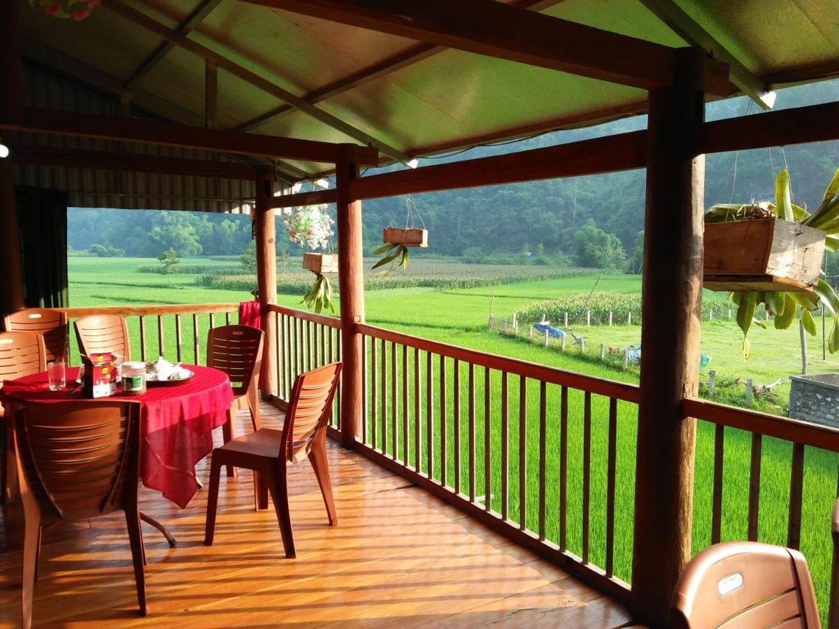 Tran Xuan Homestay Ba Be Village Buitenkant foto