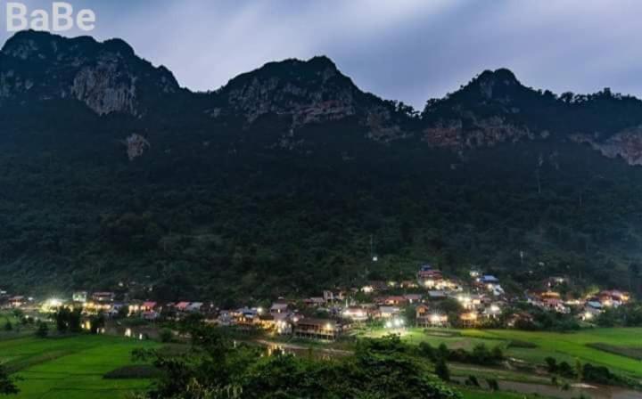 Tran Xuan Homestay Ba Be Village Buitenkant foto